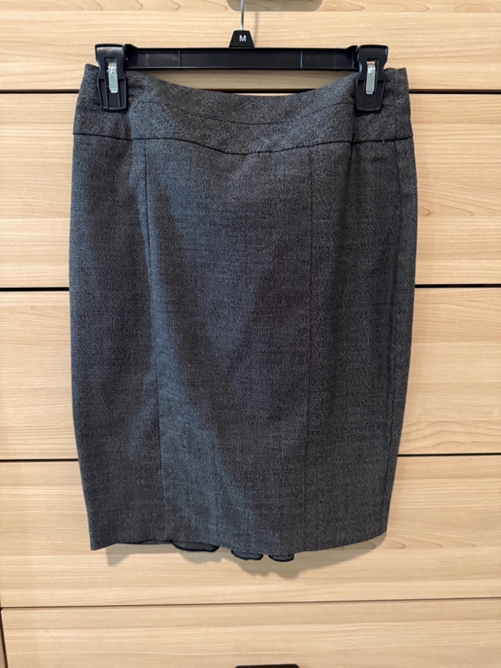 Iz Byer Charcoal Gray Pencil Skirt